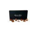 Set de Dados Poliédricos de Elemento - Cobre Sólido