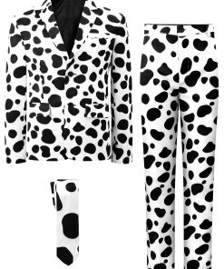 Traje de Estampado Dálmata para Niños A&J DESIGN Disfraz de