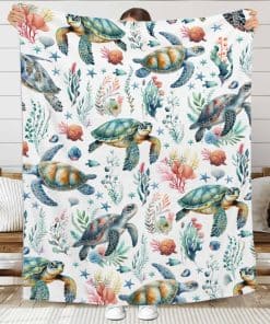 Manta de Tortuga Marina JL-JOYLIVELY, Regalos para Mujeres