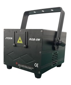 JYEXIN 5W RGB Luz de Efecto de Escenario de Color Completo