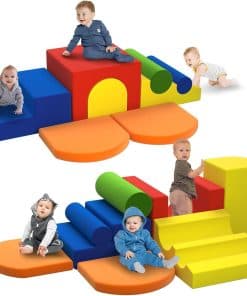 Juguetes de Escalada para Niños Pequeños Yaofala, 8 Piezas