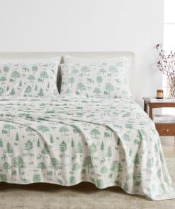 Juego de Sábanas de Terciopelo Plush Micro Fleece de 4