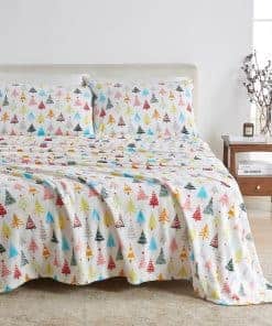 Juego de Sábanas de Terciopelo Plush Micro Fleece Cama