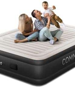 Colchón de Aire Queen con Bomba Extraíble de Batería