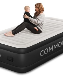 Colchón de Aire COMMOUDS Twin con Bomba Desmontable