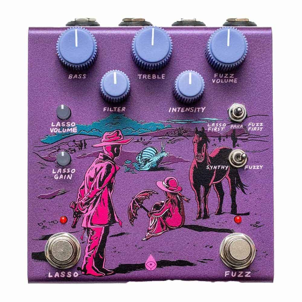 Pedal de Fuzz Old Blood Noise Pardner Morado