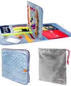 Manta de Fidget para Adultos con Demencia, Actividades para