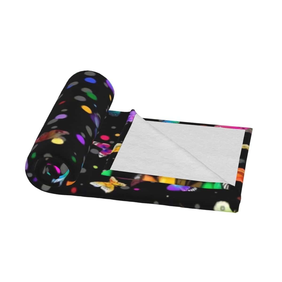 Manta de Lana Polar Mariposa Estrellada para Sofá Silla - Imagen 4