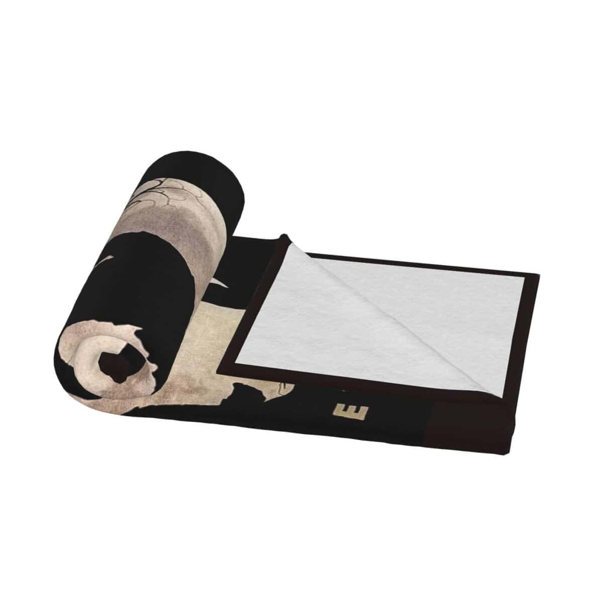 Manta de vellón divertida Bigfoot Sasquatch Luna llena para - Imagen 4