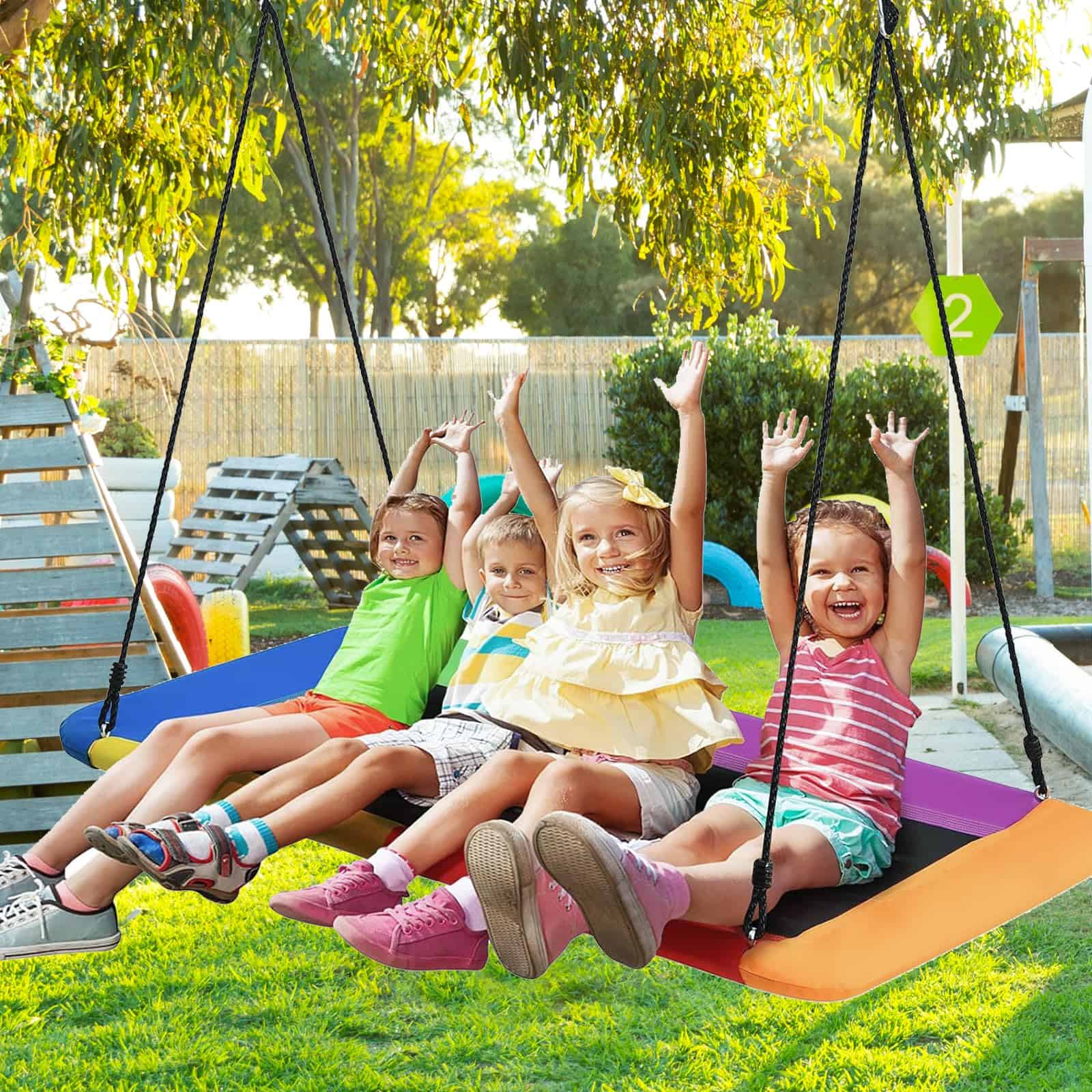 Cubierta de Tela de Repuesto para Columpio de Plataforma - Imagen 9