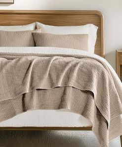 Juego de Cubrecama de Algodón EVERGRACE Tamaño King 3