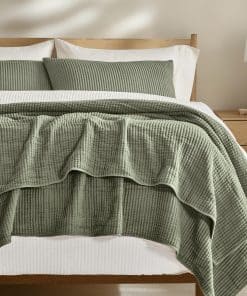 Juego de Colcha de Algodón EVERGRACE para Cama Tamaño Full