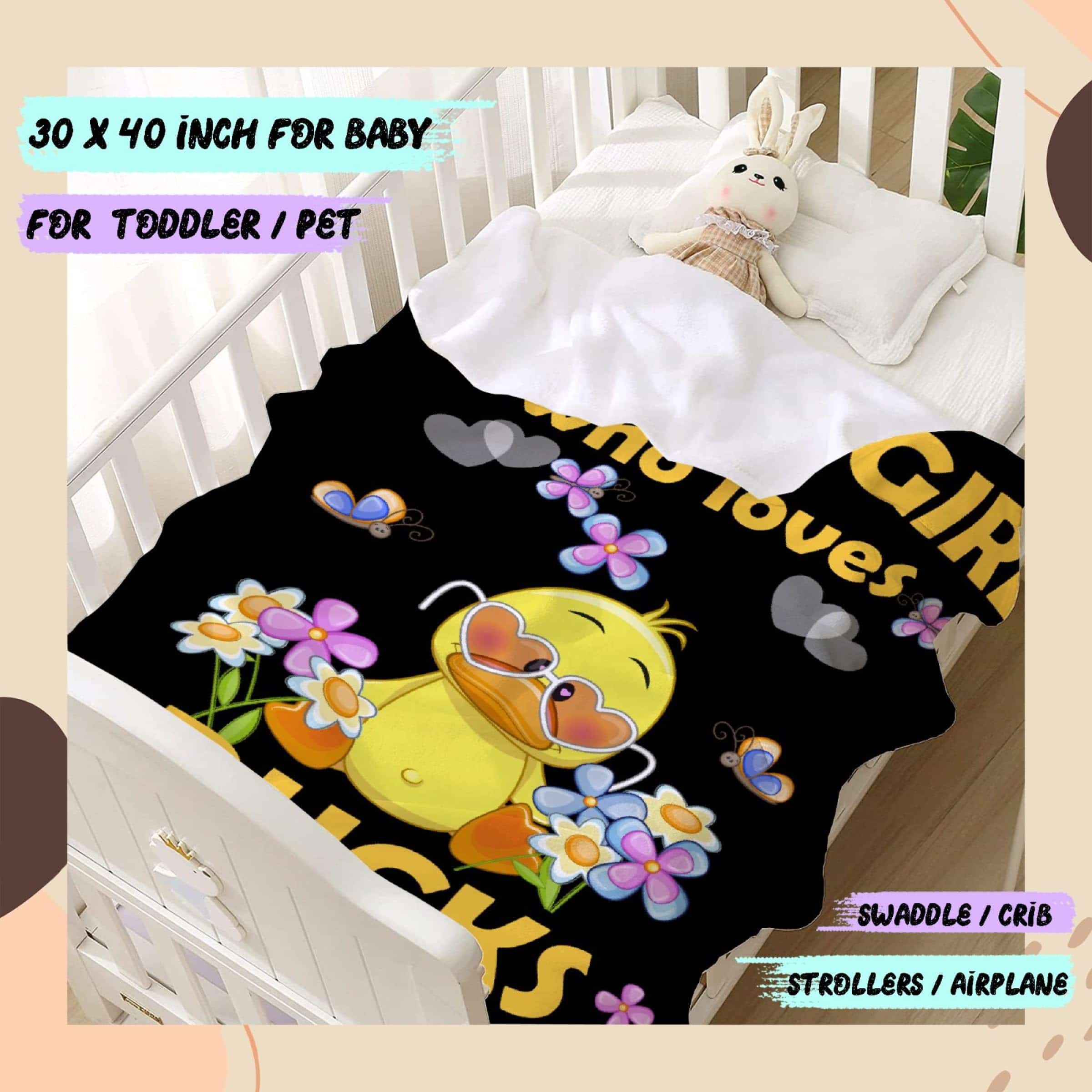 Manta de Pato para Niñas Adultos Manta Divertida para Niños - Imagen 6