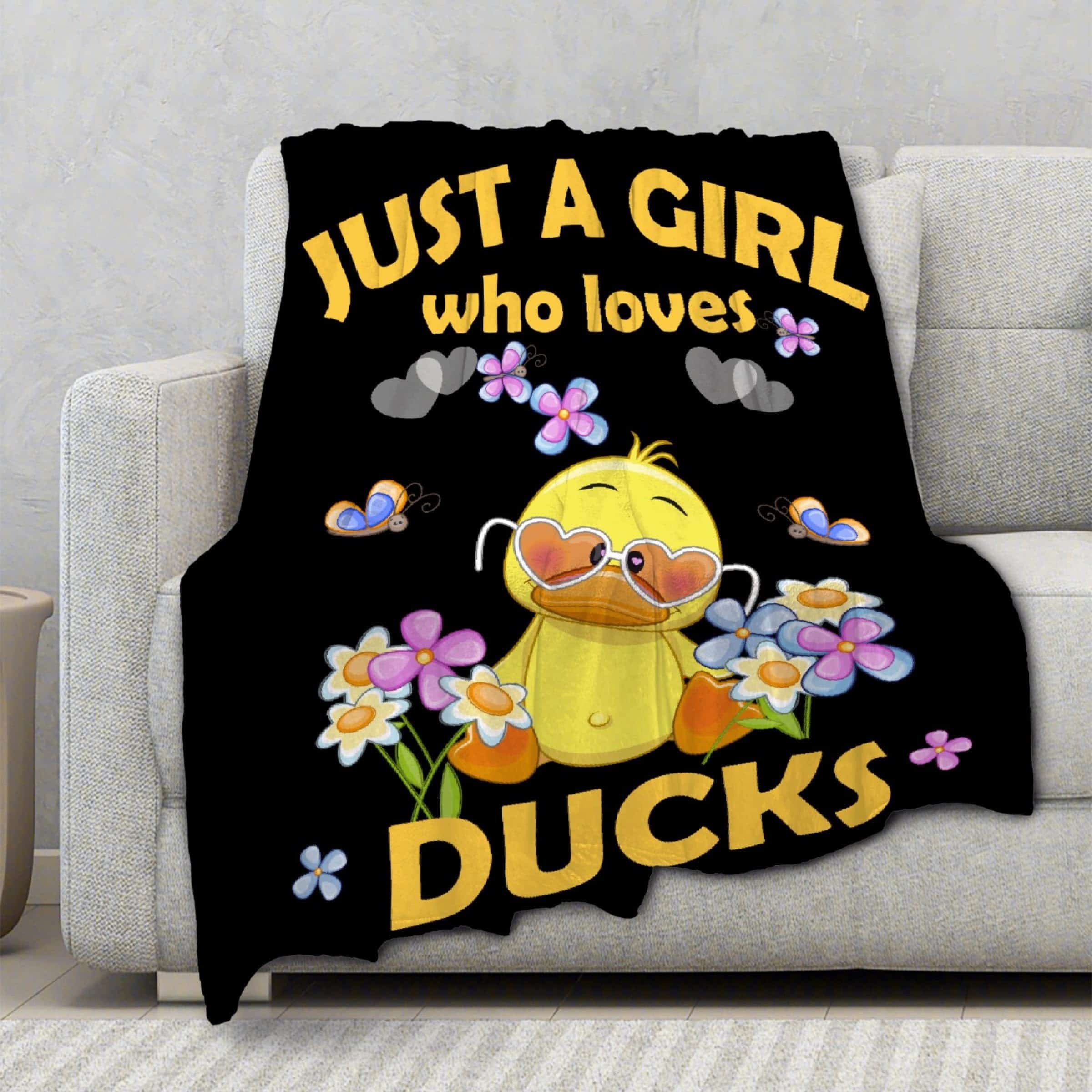 Manta de Pato para Niñas Adultos Manta Divertida para Niños - Imagen 4