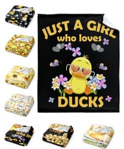 Manta de Pato para Niñas Adultos Manta Divertida para Niños