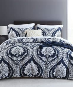 Fundas de edredón de algodón CozyDH Queen - 100% algodón