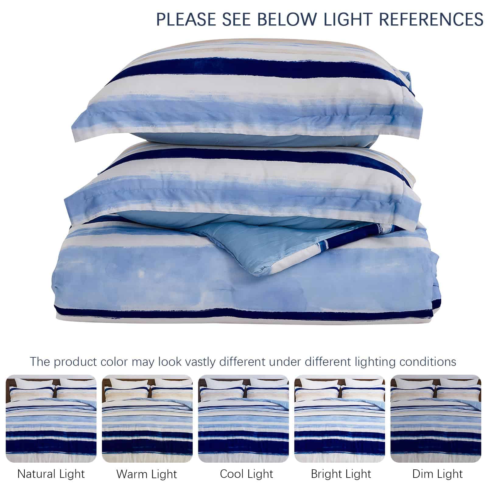 Edredones tamaño King EWlinens, Juegos de Edredones para - Imagen 7