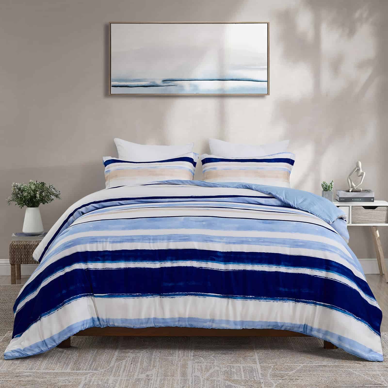 Edredones tamaño King EWlinens, Juegos de Edredones para - Imagen 3