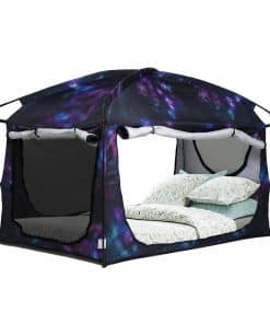 Carpa de Cama Portátil para Dormir con Privacidad, Cortina