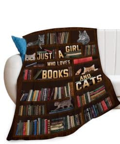 Manta de Tirar de Libro de Gato Lindo - Manta de Forro