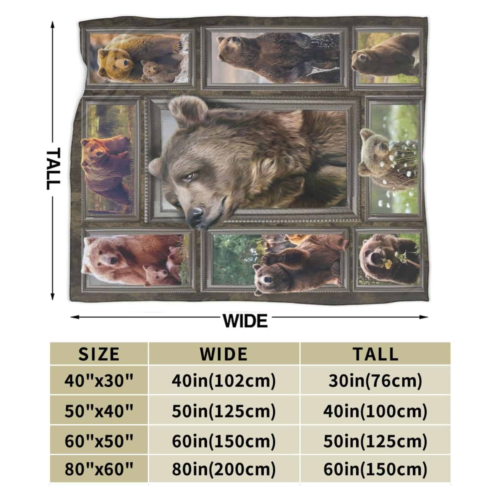 Manta de Franela de Felpa con Estampado de Animales para - Imagen 4