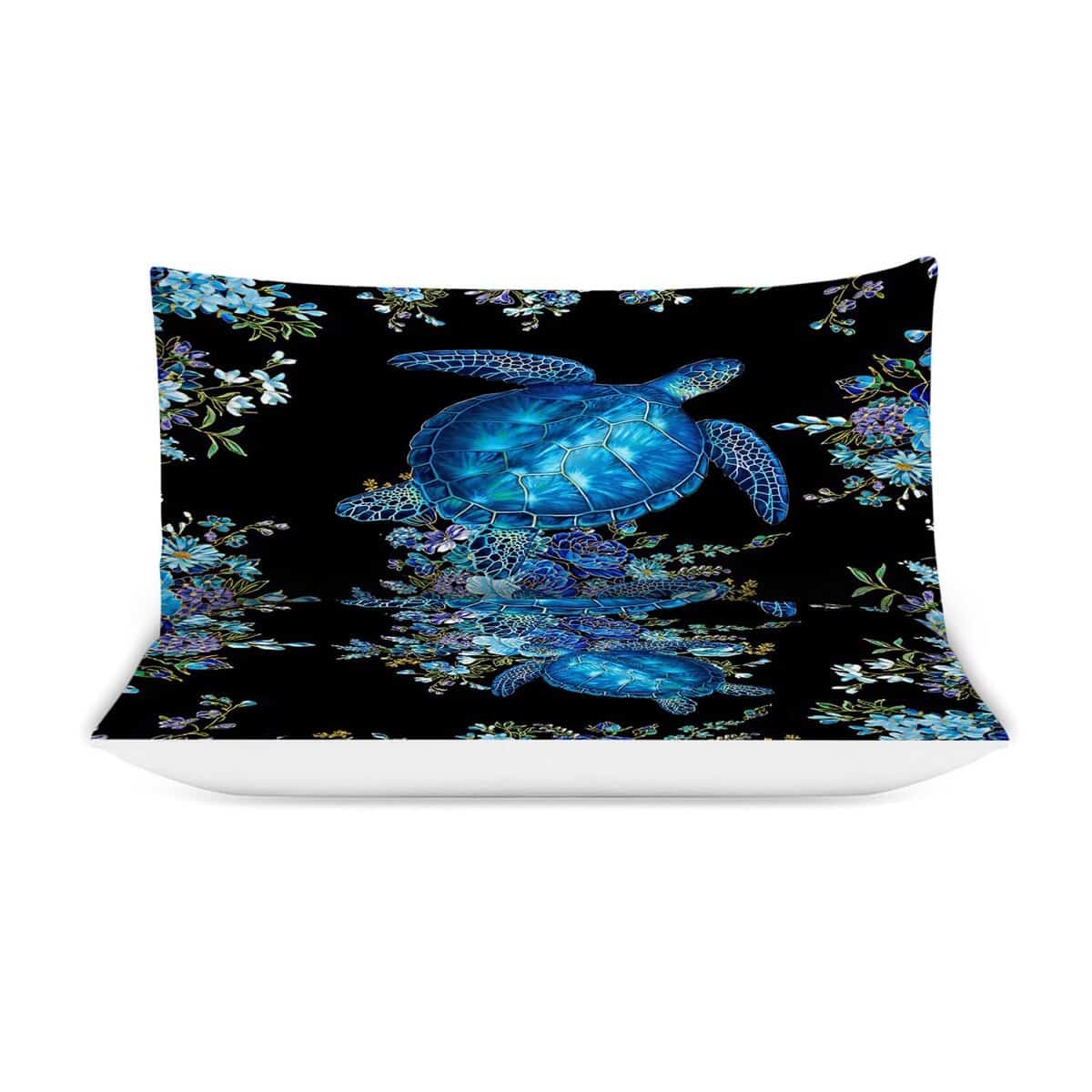 Set de Edredón Tortuga Marina Tamaño Twin, Funda de Edredón - Imagen 7