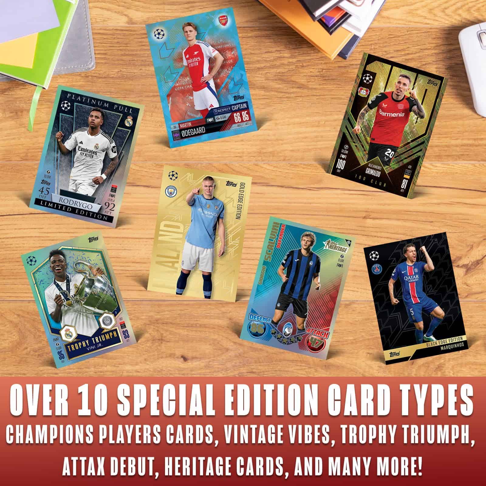 Paquete Inicial de Tarjetas de Fútbol Topps Match Attax - Imagen 5