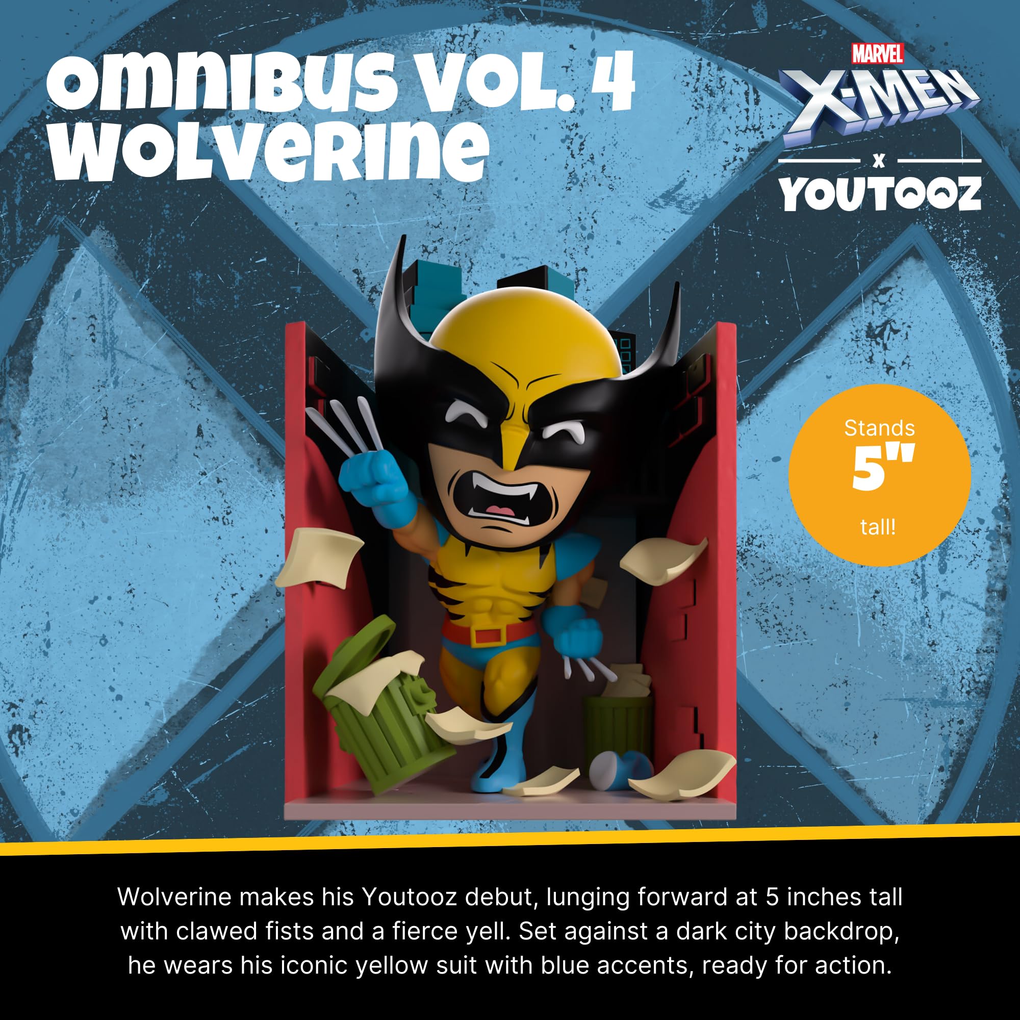 Figura de Vinilo Youtooz X-Men Omnibus Volumen 4 Wolverine - Imagen 10