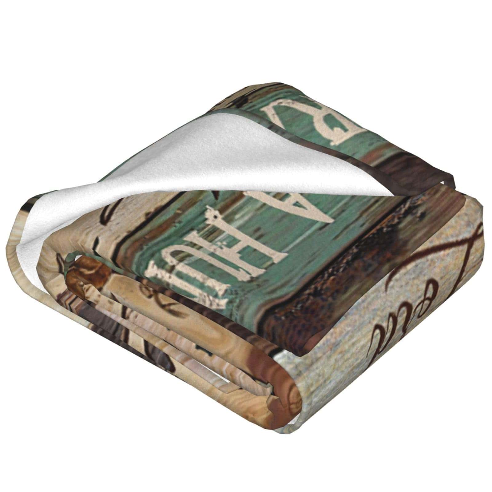 Manta De Ciervo Oración De Un Cazador Decorativa Manta De - Imagen 3