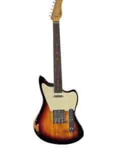 Guitarra Eléctrica KGD Relic Telemaster, Mango de Arce