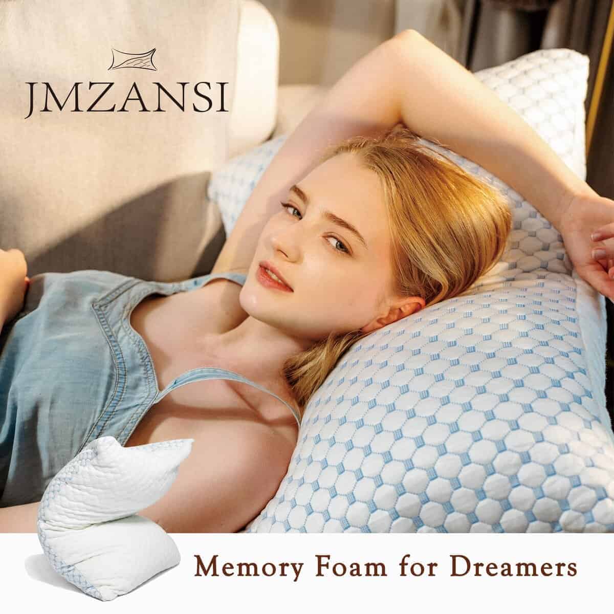 Almohada de Espuma Viscoelástica Ajustable Premium JMZANSI - Imagen 8