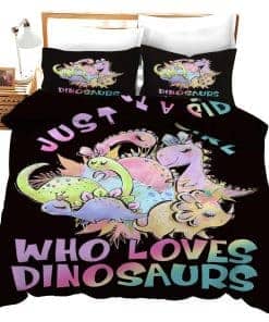 Set de Ropa de Cama de Dinosaurio Decoración de Dinosaurio