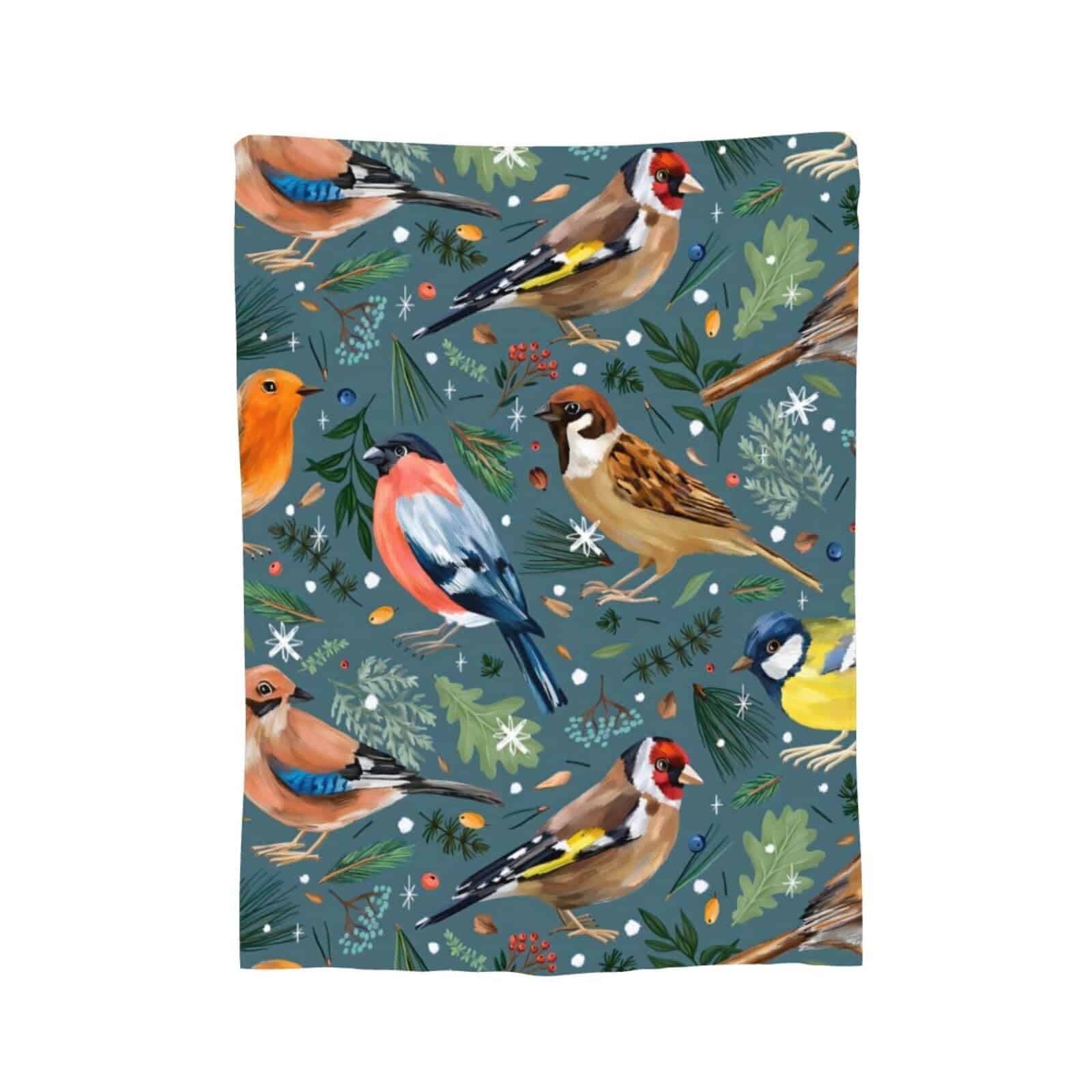 Manta de Aves Súper Suave Cálida y Esponjosa de Franela - Imagen 10