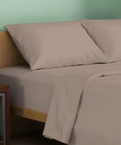 Juego de sábanas 100% algodón orgánico percal Twin XL -