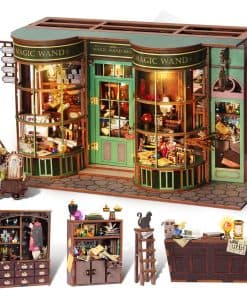 Kit de Casa de Muñecas en Miniatura DIY, Kit de -a Mágica)