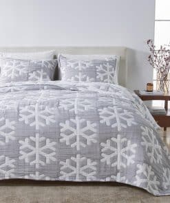 Colcha Matelass� con Fundas de Almohada para Camas de