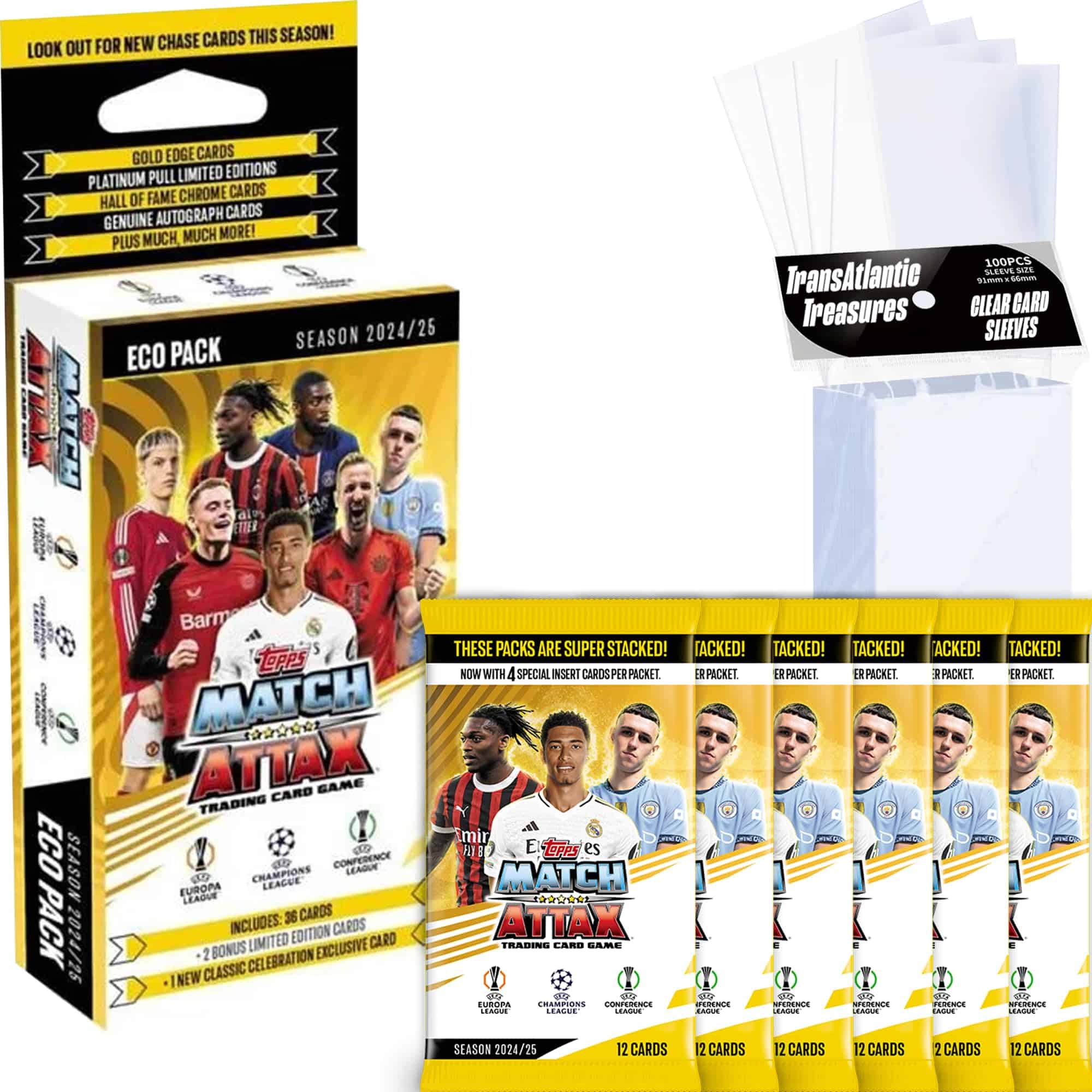 Paquete Ecológico de Cartas de Fútbol Topps -n Clásica