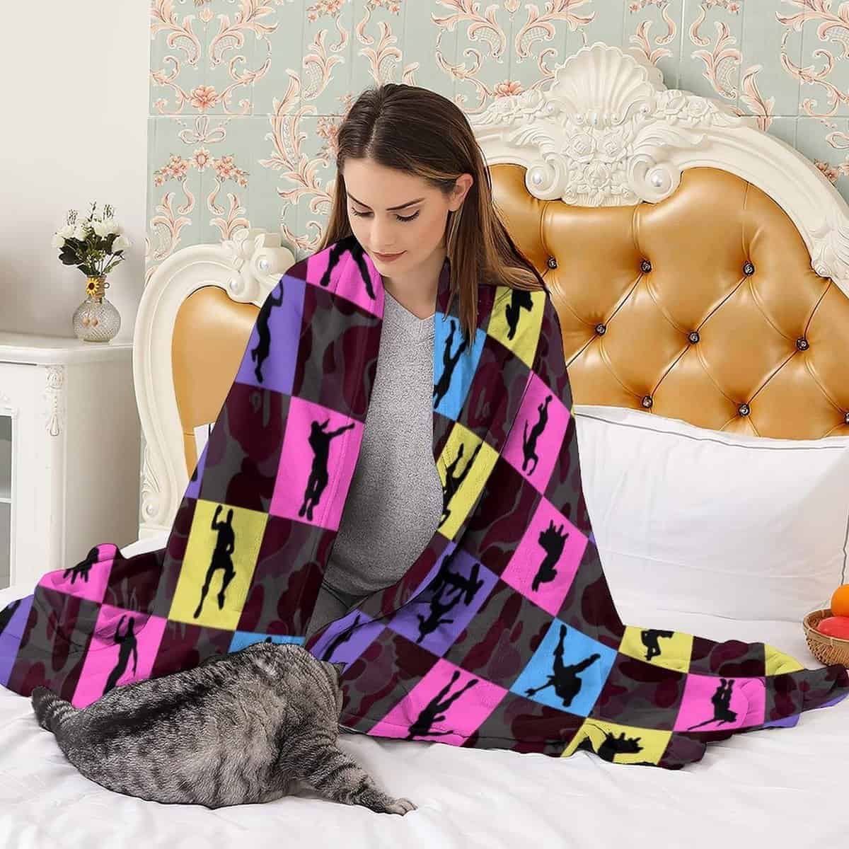 Manta de Juegos, Manta Suave y Acogedora de Felpa para - Imagen 4