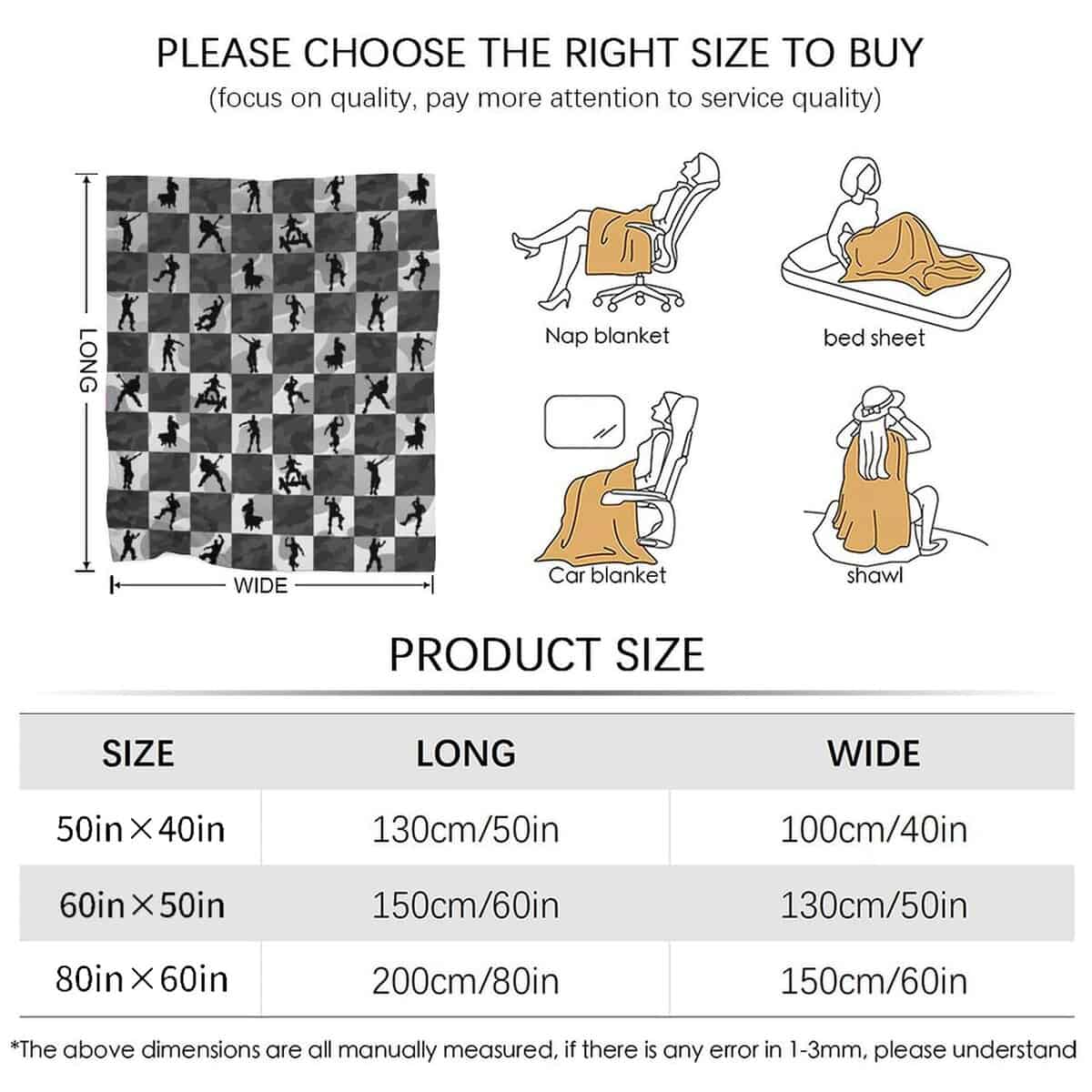 Manta de Juegos, Manta de Franela Suave y Acogedora para la - Imagen 7