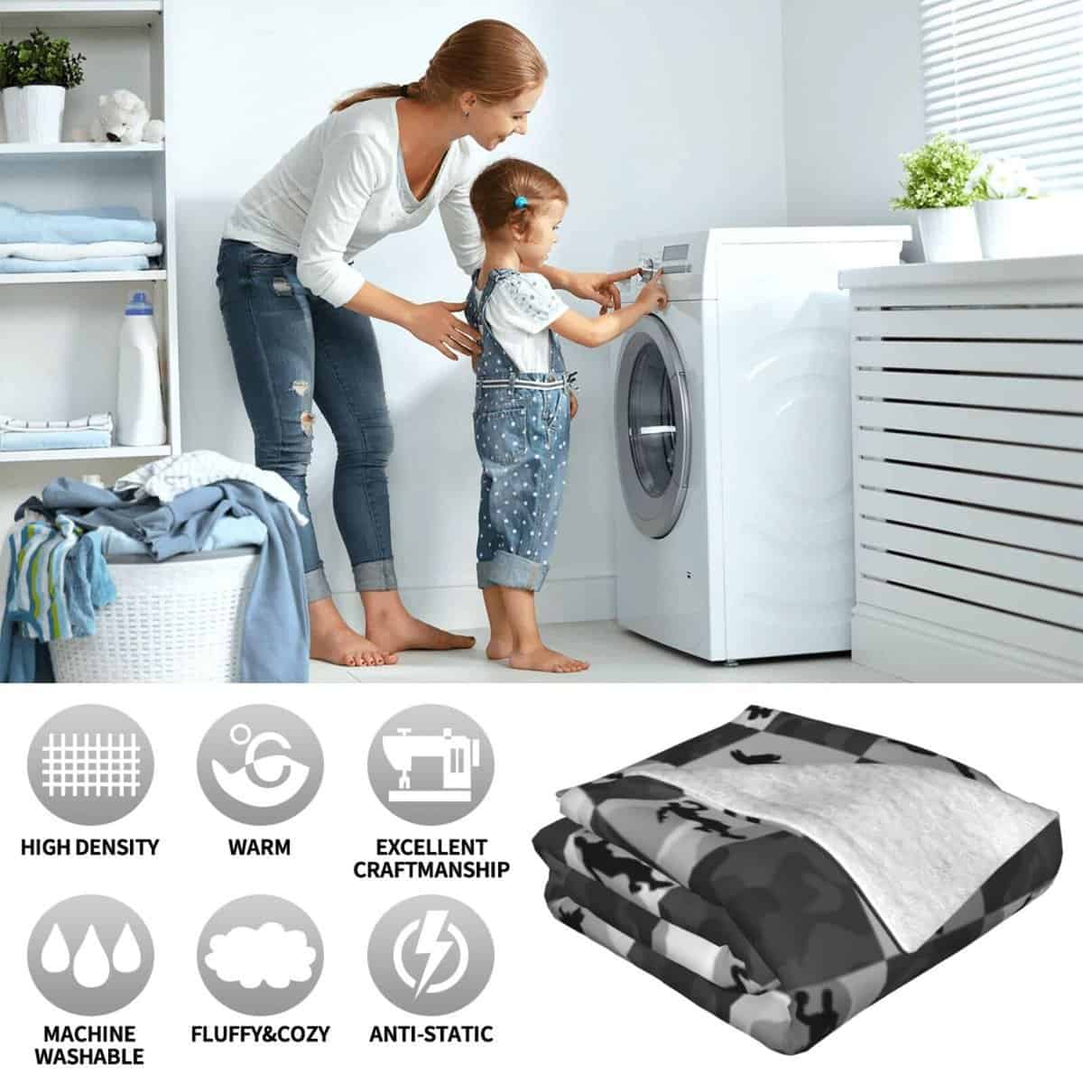 Manta de Juegos, Manta de Franela Suave y Acogedora para la - Imagen 6