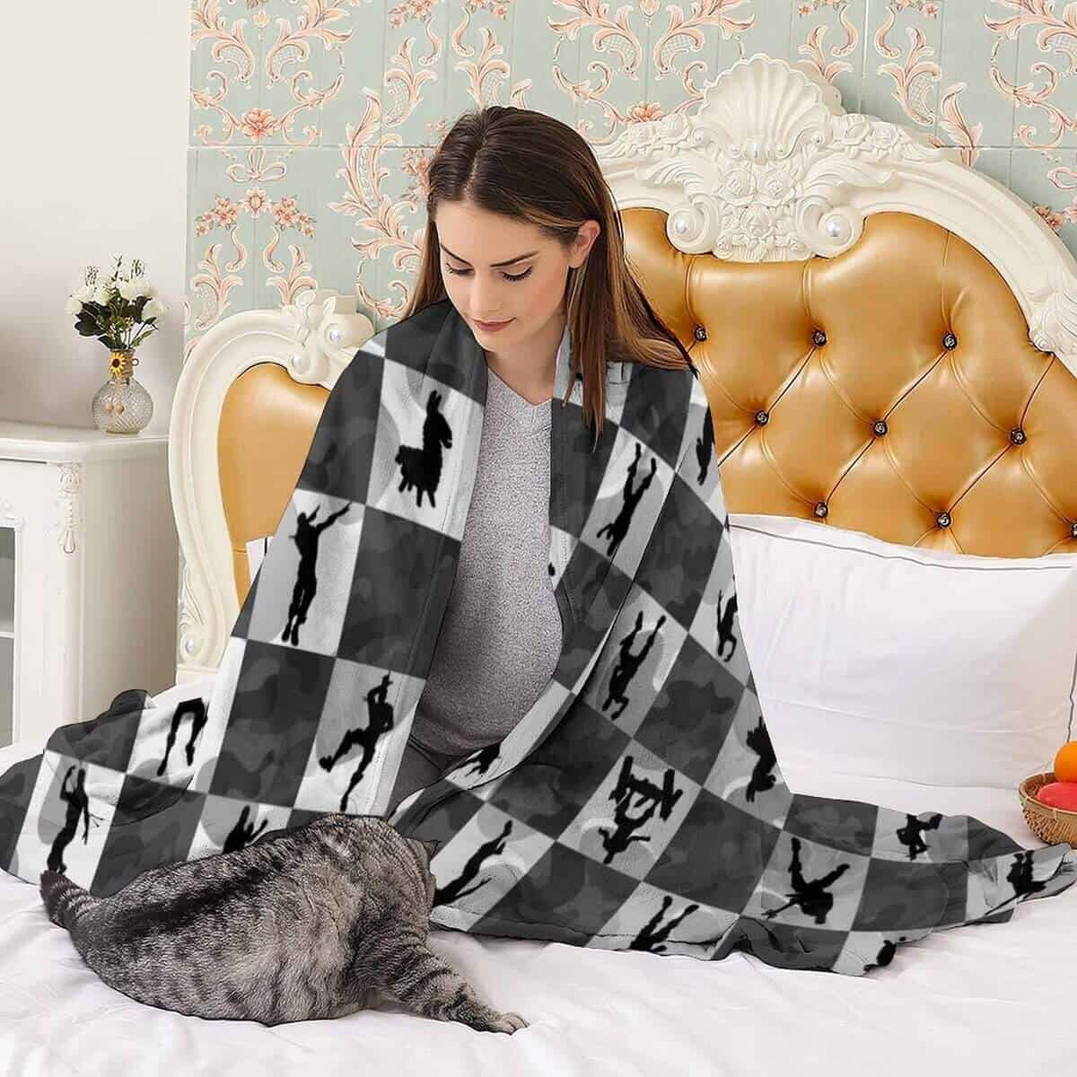 Manta de Juegos, Manta de Franela Suave y Acogedora para la - Imagen 4