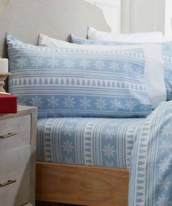 Juego de sábanas de franela 100% algodón Market & Place |