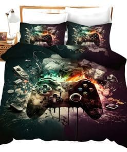 Juego de funda nórdica para juegos de video Juego de ropa