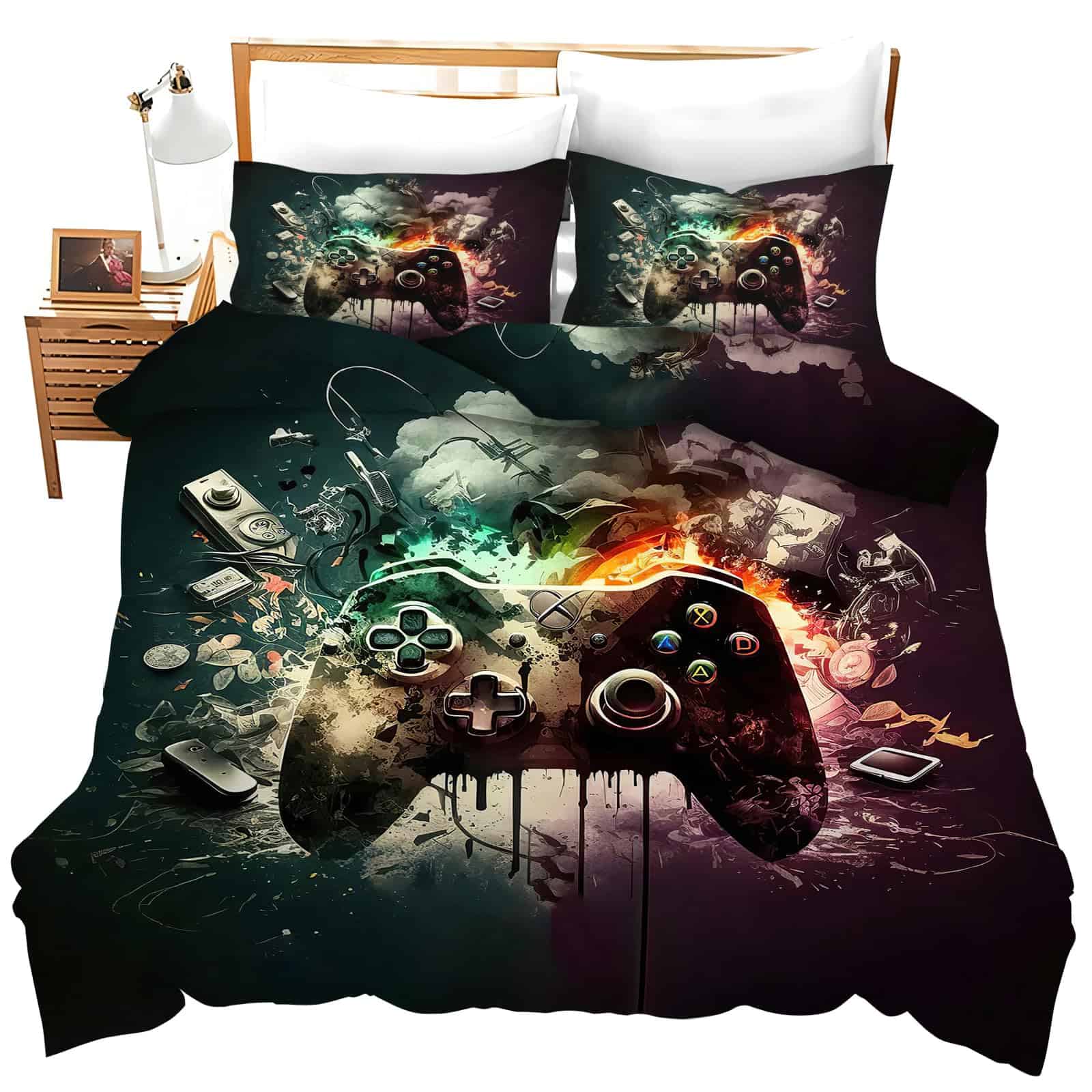 Juego de funda nórdica para juegos de video Juego de ropa