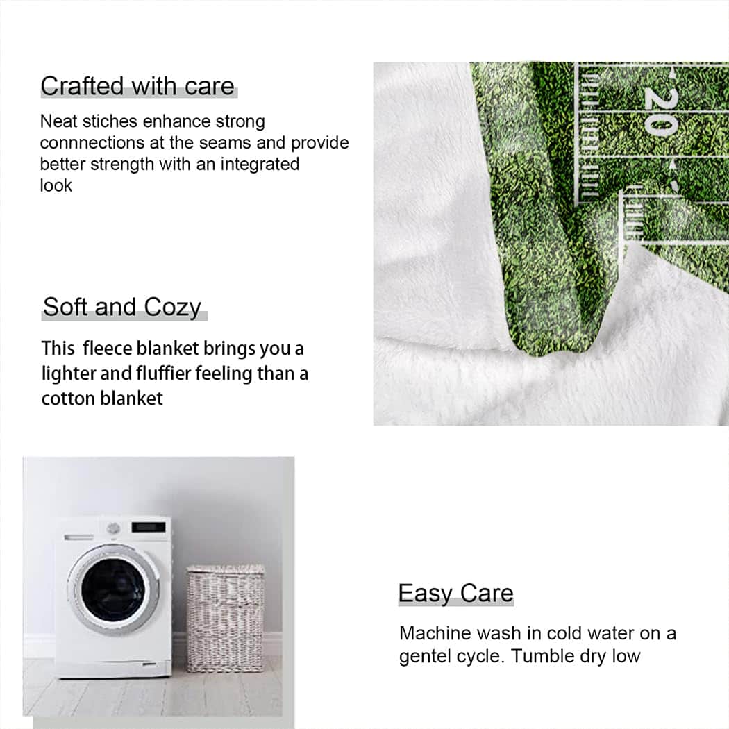 Manta de Césped Verde de Campo de Fútbol 60" x 80", Regalos - Imagen 6