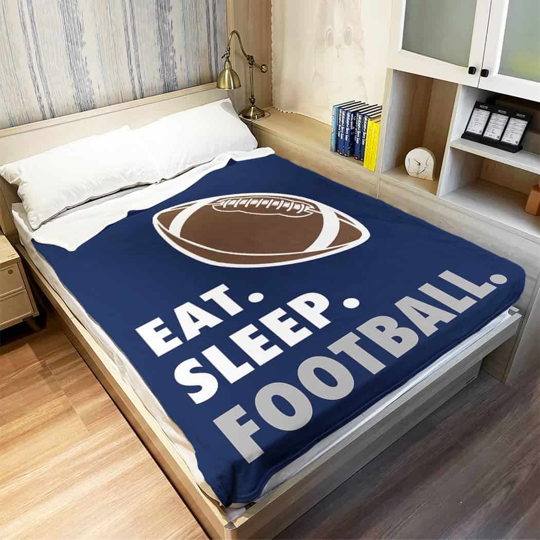 Manta Rstick Eat Sleep Football Navy 60" x 80", Regalos - Imagen 3