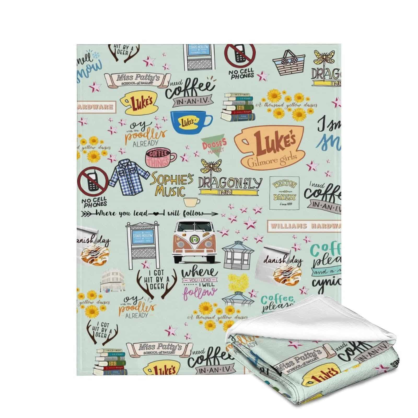 Manta de Franela para Regalo de Chicas Mujeres Súper Suave