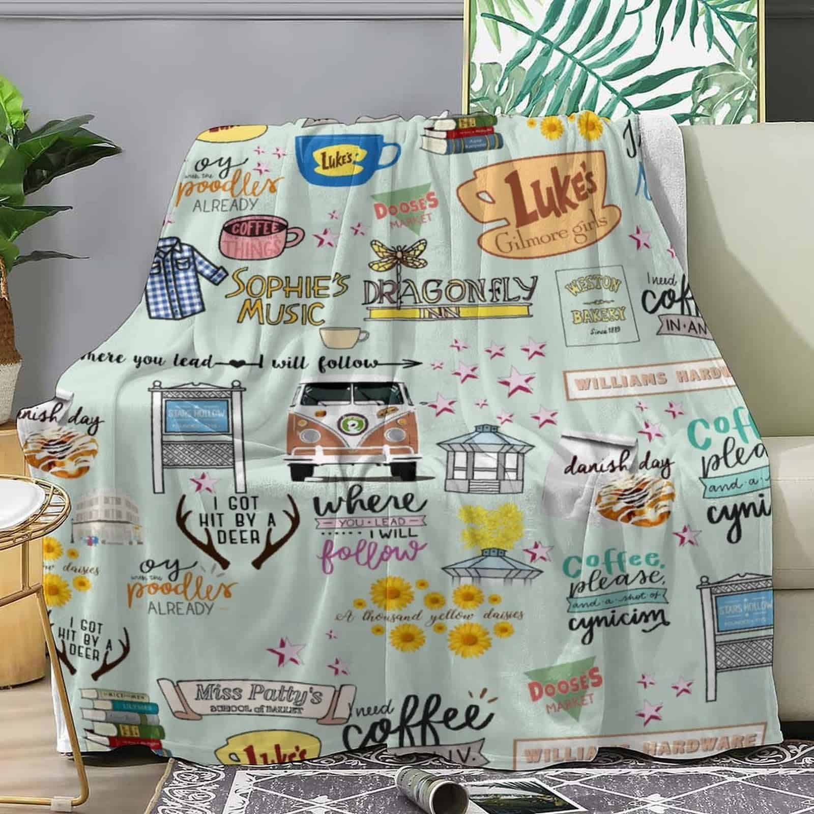 Manta de Franela para Regalo de Chicas Mujeres Súper Suave - Imagen 3