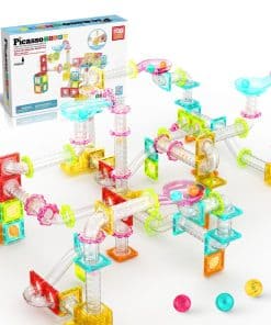 PicassoTiles 100 Piezas Juego de Construcción Sensorial de