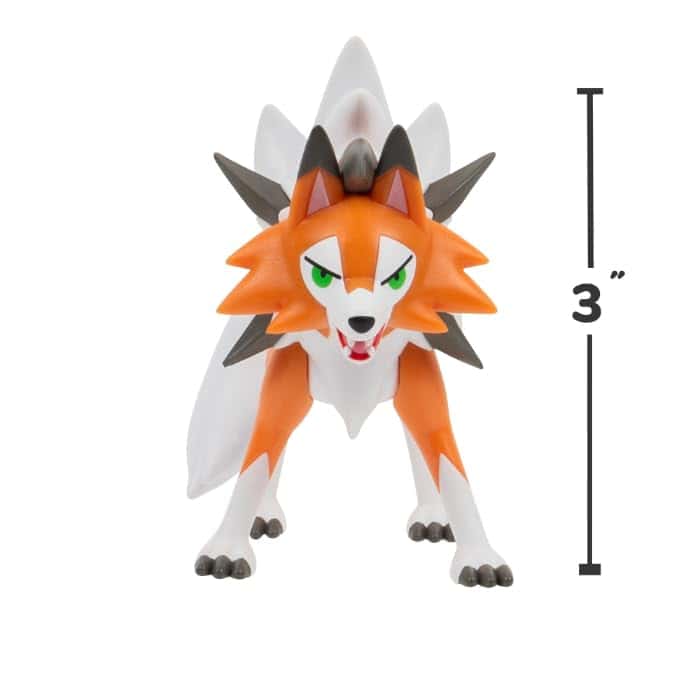 Figura de Pokemon de Lucha, Lycanroc Set de Juguetes de - Imagen 5
